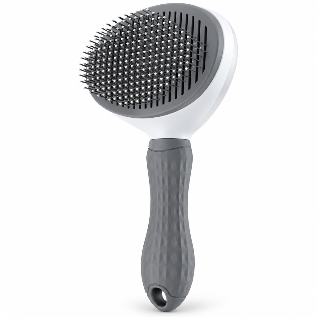 iPetPaw™ One-Click Self-Cleaning Pet Brush