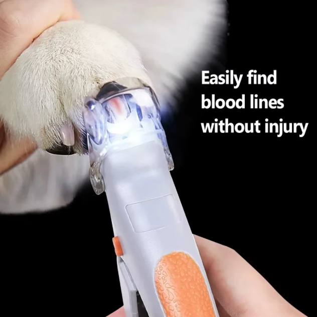 et Nail Clipper Scissors With LED Light